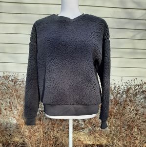 A New Day Black Fuzzy Sweater